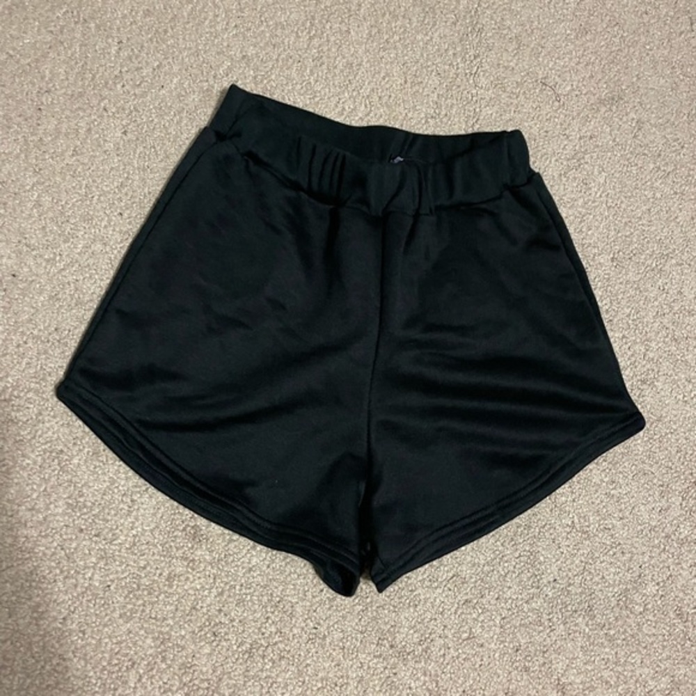 Nasty‎ Gal Black High waist shorts size Small
